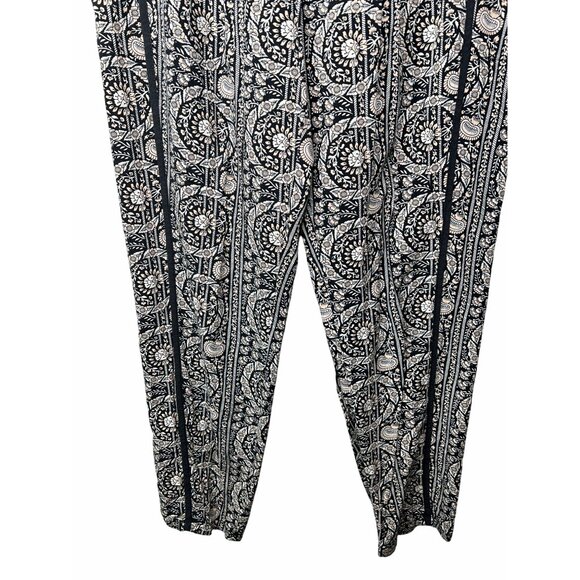 Anthropologie Hei Hei Womens Black & White Patterned Joggers With Pockets Size S - Picture 7 of 12